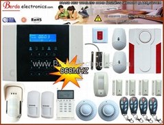 Wireless Home GSM PSTN Telephone Security Burglar Alarm touch Keypad (BE408-14)