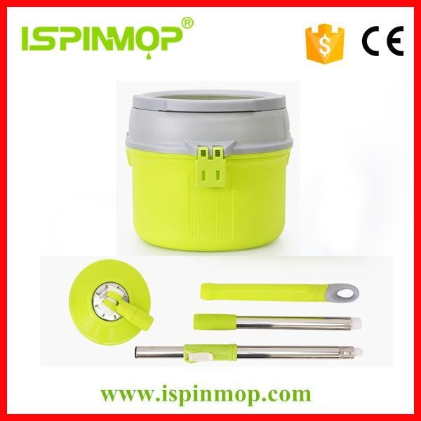 360 spin mop with 100% new PP material bucket 4