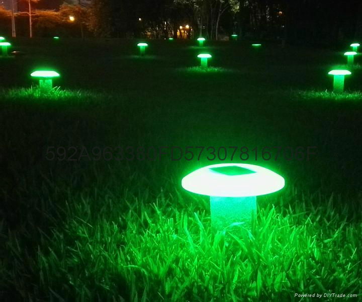 公园太阳能草坪蘑菇灯