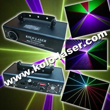 500mW full color RGV animation laser show system