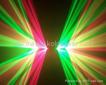 250mW双红双绿四投舞台激光灯 3