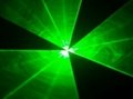 100mW green stage laser light