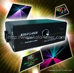 600mW RGB animation laser light, stage light with DMX ILDA for DJ Pro