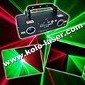 Green & Red double tunnels laser projector, laser show system