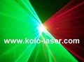 Green & Red double tunnels laser projector, laser show system