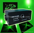2W green cartoon disco laser light for DJ, clubs, KTV