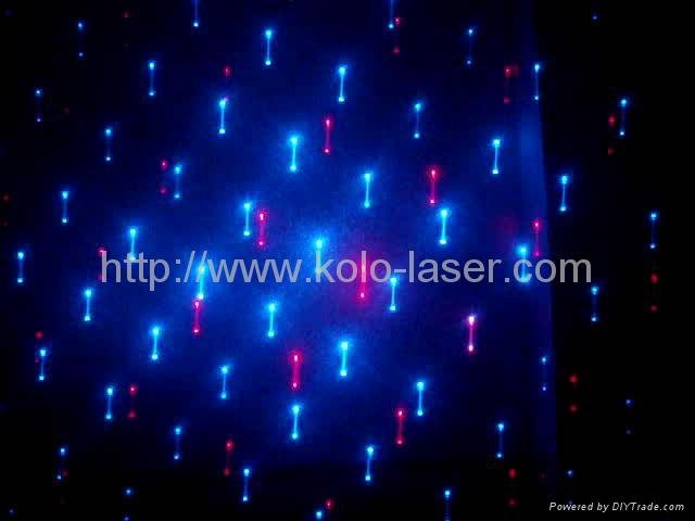 Blue and Red Moving head firefly laser light, laser show for DJ Pro 3