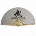 Taichi bamboo fan