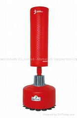 Silica gel standing punch bag boxing  man