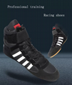high-top fashion professional gym sport mens womens boxing shoes boots
