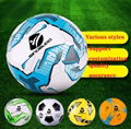 China Manufacturer football custom Logo size 4 soccer ball for training 1
