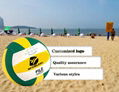 Custom OEM Volley ball Official Size 5 Customized Beach Volleyball ball PVC PU L
