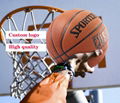 Custom made promotional rubber basketball outdoor size 7 customize your logo bal