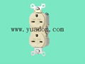 Locking outlet/duplex outlet/gfci key switch/flush mount receptacle manufacturer