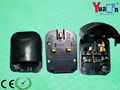 vde to bs plug converter 3 pin 