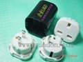 UK to VDE plug adaptor