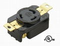 NEMA L6-30R L6-30P Leviton 30 Amp 250V Locking Plug