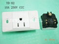 USA socket,UL plug adaptor,UL socket/5-15R SCOKET/5-15R RECEPTACLE