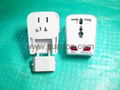 USB Travel universal adapter NEMA connector plug LED