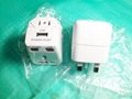 World travel adapter with USB port
