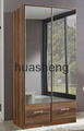 Melamine MDF particle board bedroom wooden classical wardrobe