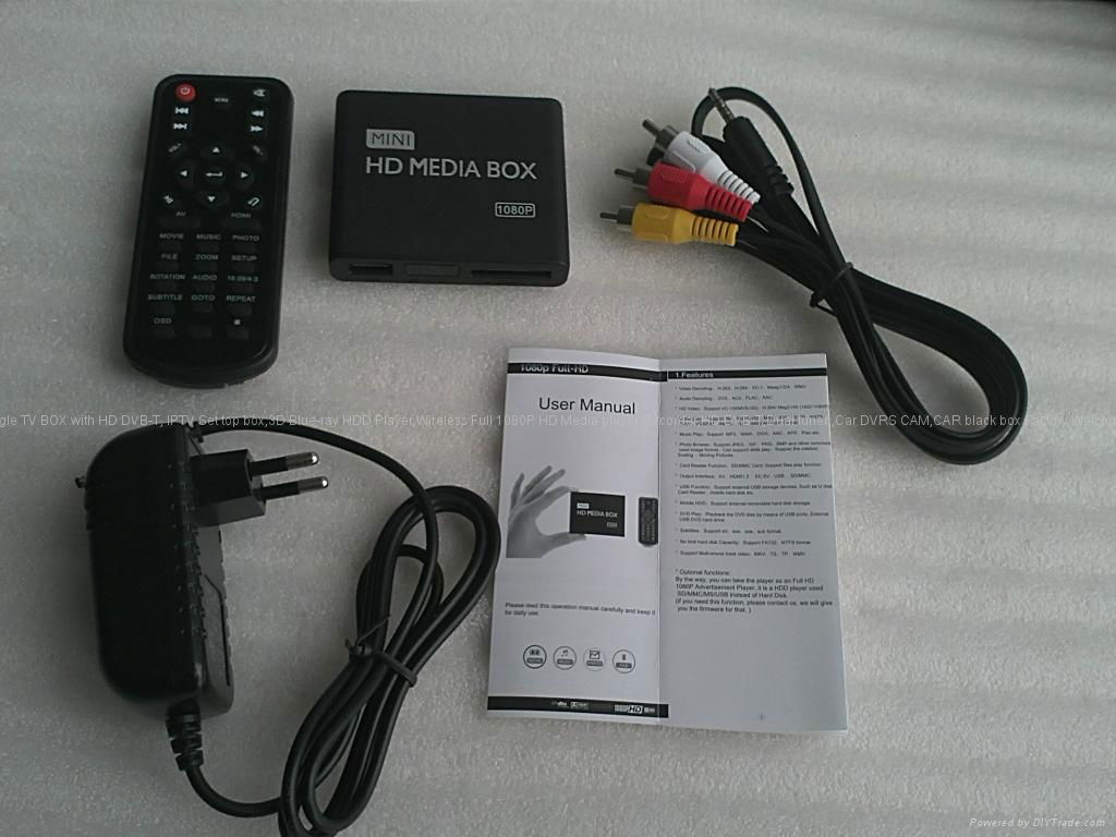 全高清播放器Mini Full HD 1080P Media Player(AV,HDMI,USB,SD) 4