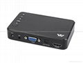 Full HD 1080P USB External HDD Media Player with SD Optical HDMI VGA AV output