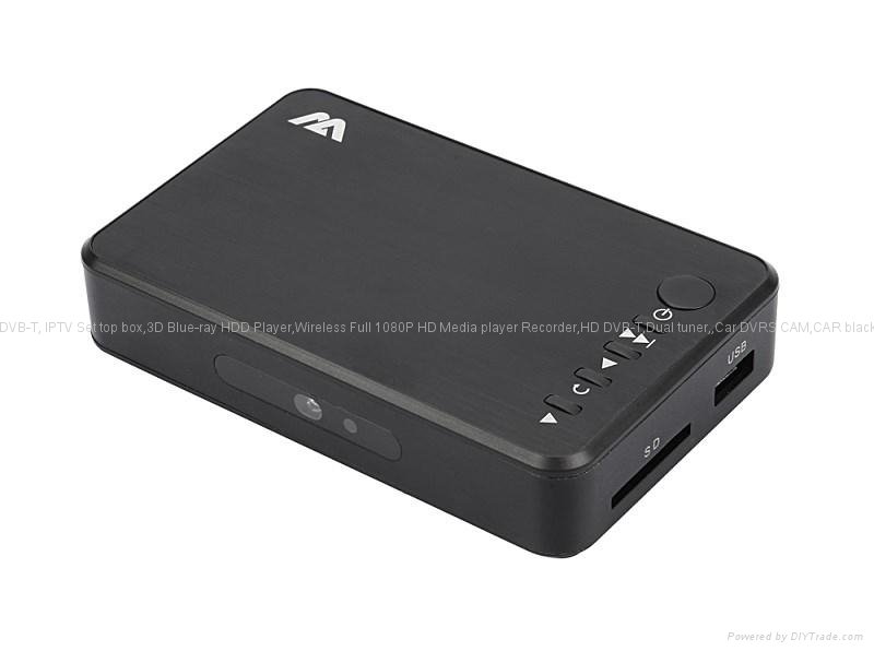 Full HD 1080P USB External HDD Media Player with SD Optical HDMI VGA AV output 4
