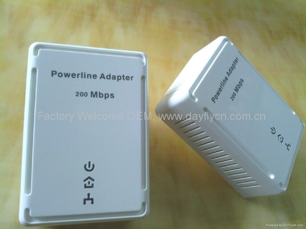  Home Plug 500Mbps PowerLine AV Network Adapter Starter Kit  