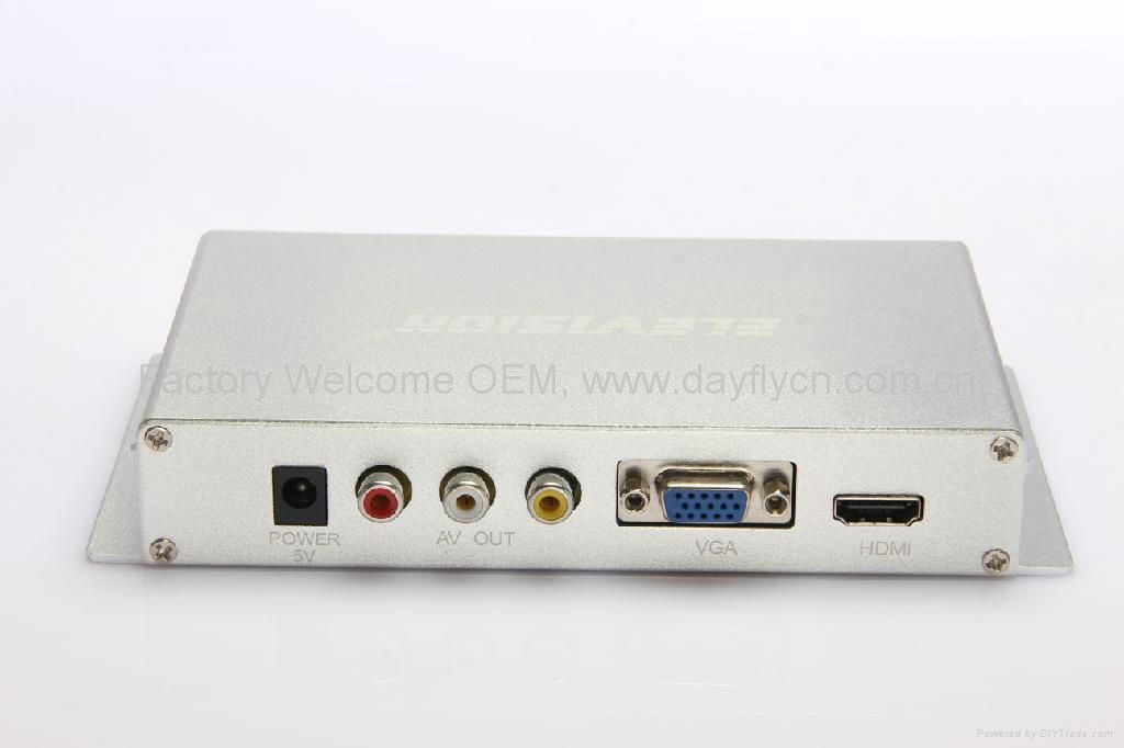 Full HD 1080P Multimedia Digital Signage TV Media player/USB/SD/CF Card Player 2