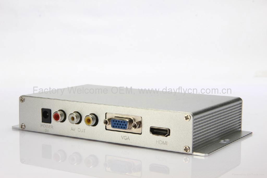 Full HD 1080P Multimedia Digital Signage TV Media player/USB/SD/CF Card Player 3