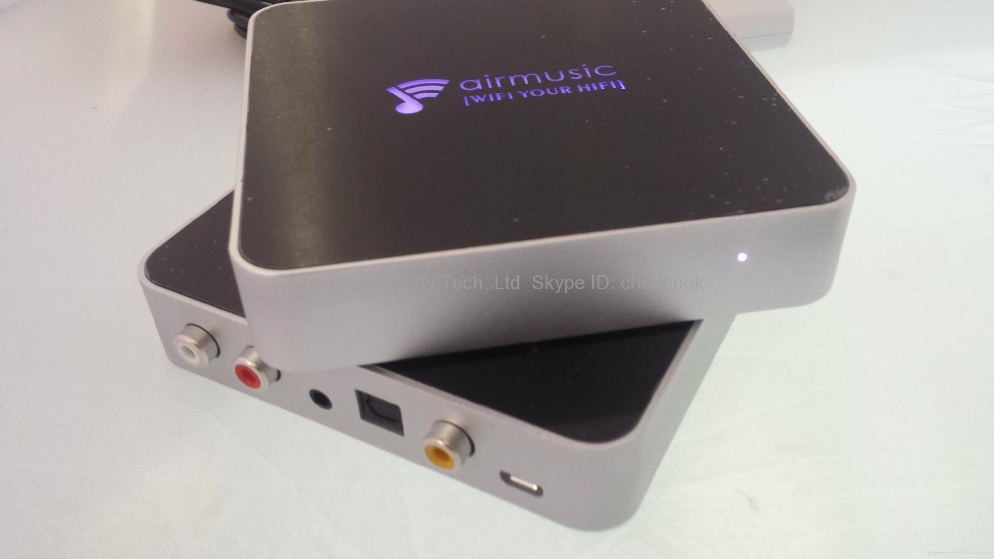 NEW WiFi Music Streamer USB hifi WAV DTS Lossless Music, Optical and 3.5'' WM01 JEDA (China