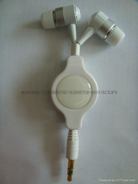 伸縮線耳機 2