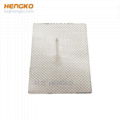 0.2μm~120 microns 316L SS stainless steel mesh sintered filter plate 4