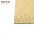 microns porous sintered bronze filter disc 5