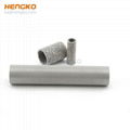 Microns Stainless steel sintering filter tubes cartridge 2
