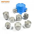 Stainless steel breathing explosion-proof filter element