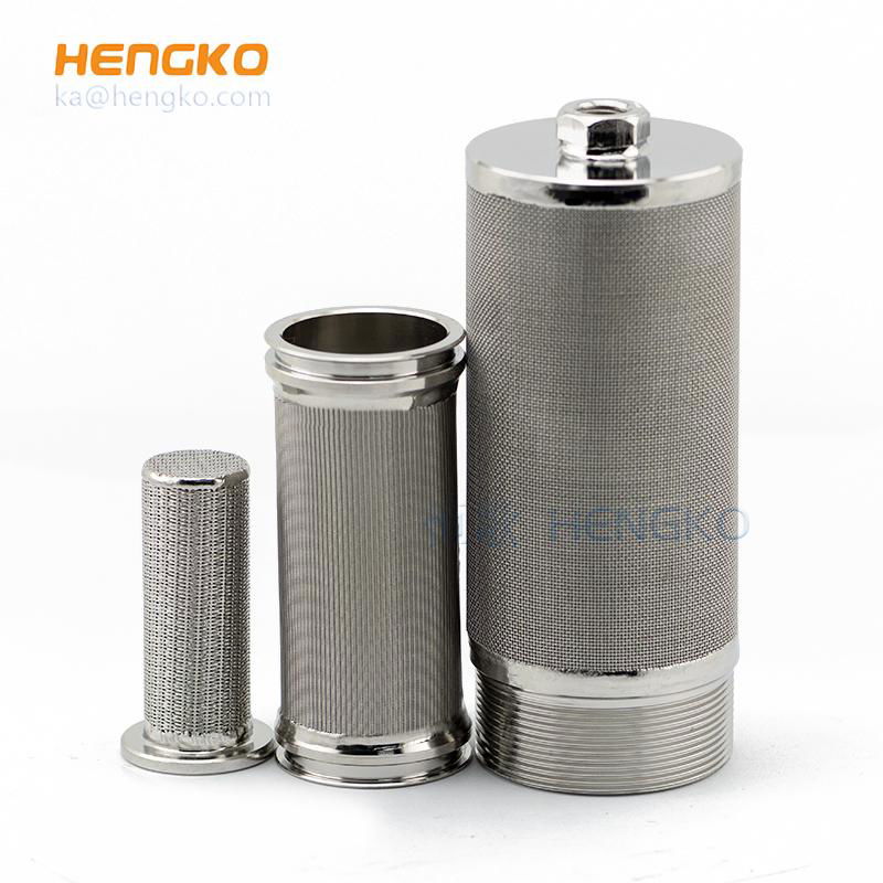 Chemical filter cartridge or tube element