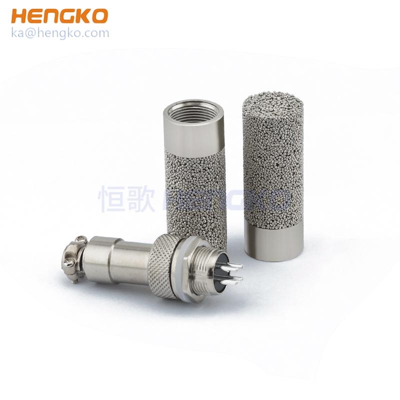 stainless steel humidity sensor controller microporous enclosure shell  1