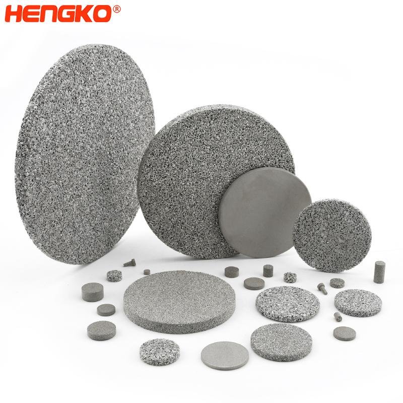 Microns porous sintered metal 316l stainless steel filter disc