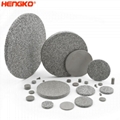 Microns porous sintered metal 316l stainless steel filter disc 1