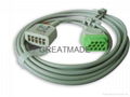 GE 2017003-003  5-Lead IEC Trunk Cable 