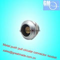 EGG 2K 18pin Push-pull circular metal fixed socket 