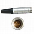 FGG 2K 3pin Push-pull circular waterproof metal straight plug