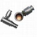 FHG 1B16pin Push-pull circular metal Elbow (90°) plug 