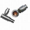 FHG 1B 8pin Push-pull circular metal straight socket 