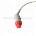 Datex CompatibleIBP cable with Philips Transducer Adapter