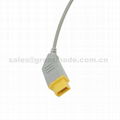 Nihon Kohden Compatible IBP cable with Philips Transducer Adapter