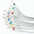 Fukuda  EKG cable with leadwires (4.0 Banana )