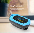 Finger clip pulse oximeter， built-in lithium batteryOLEDscreen heart rate meter